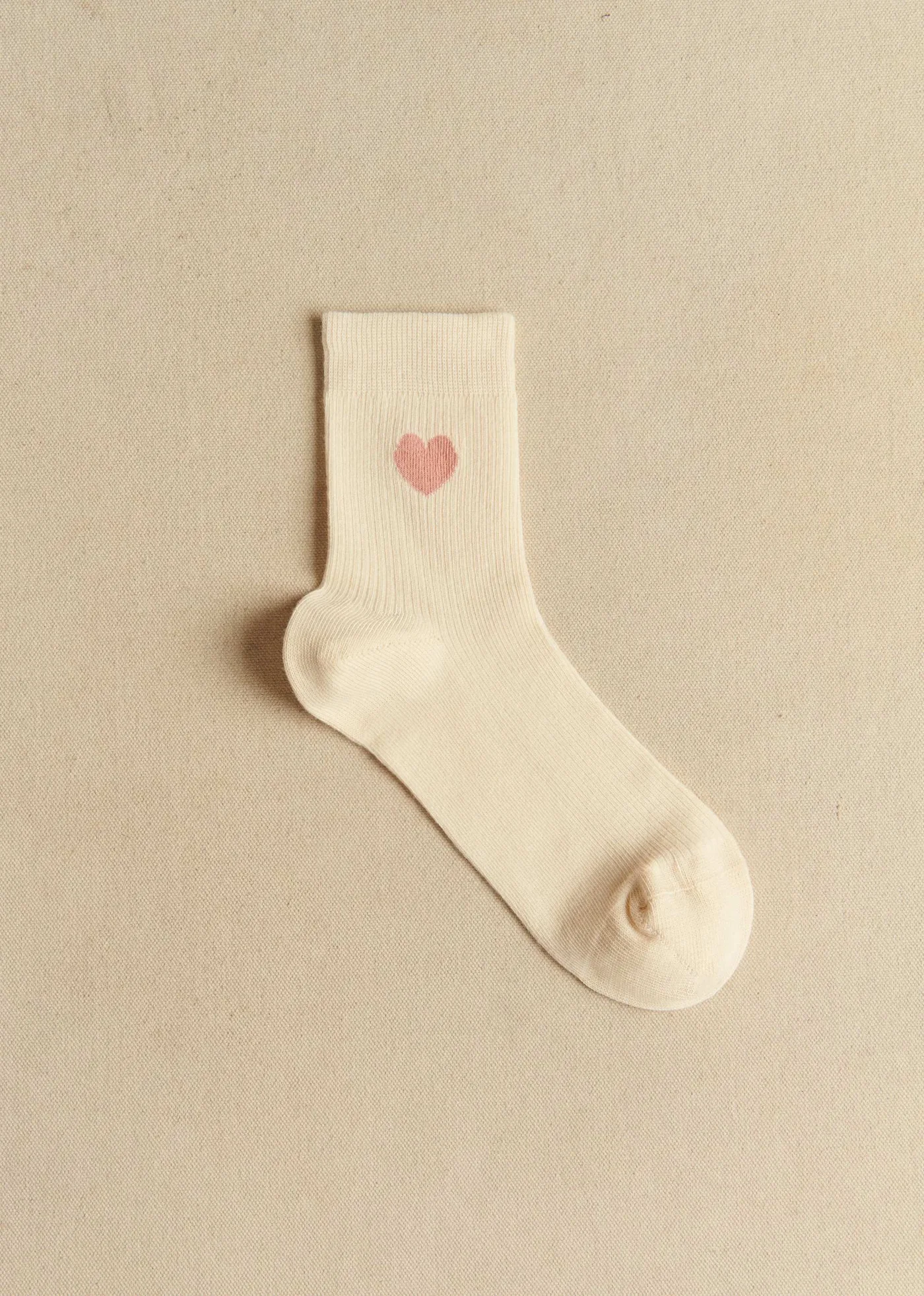 Chaussettes Coeur - Blush