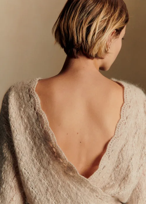 Pull Nathalia - Beige Chiné — image 2