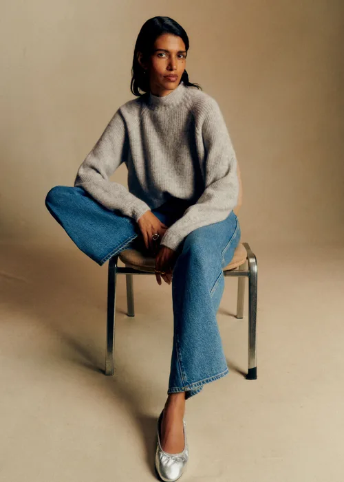 Pull Otis - Gris Chiné Clair — image 4