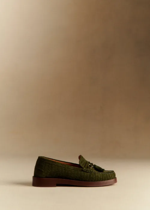 Mocassins Darcie - Vert Croco — image 3