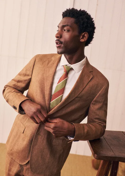 Veste Terence - Camel Chiné — image 6