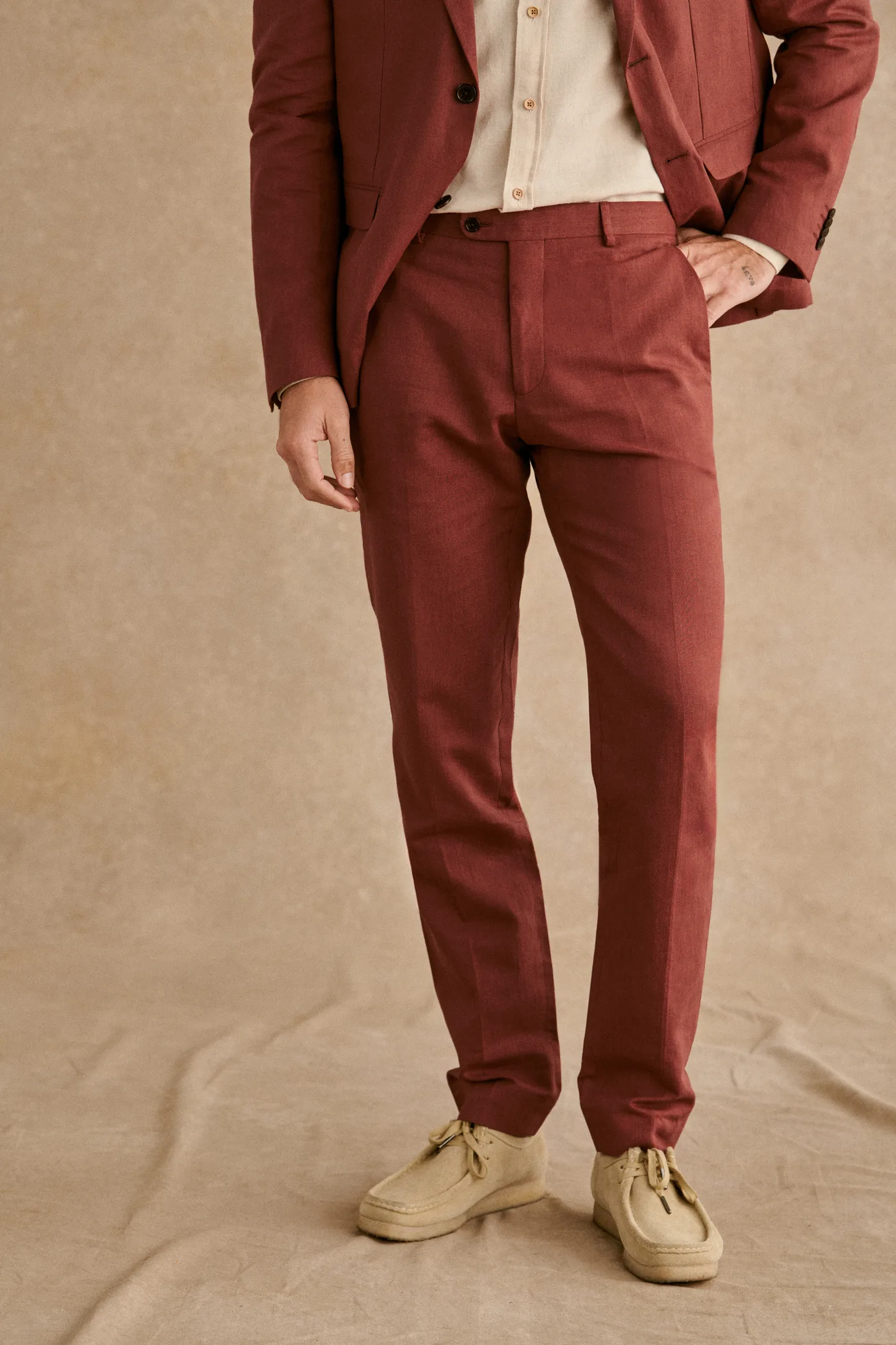 Pantalon Deon - Terracotta