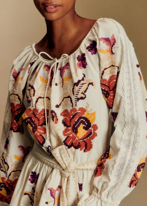 Robe Cindy - Aquarelle Multico — image 3