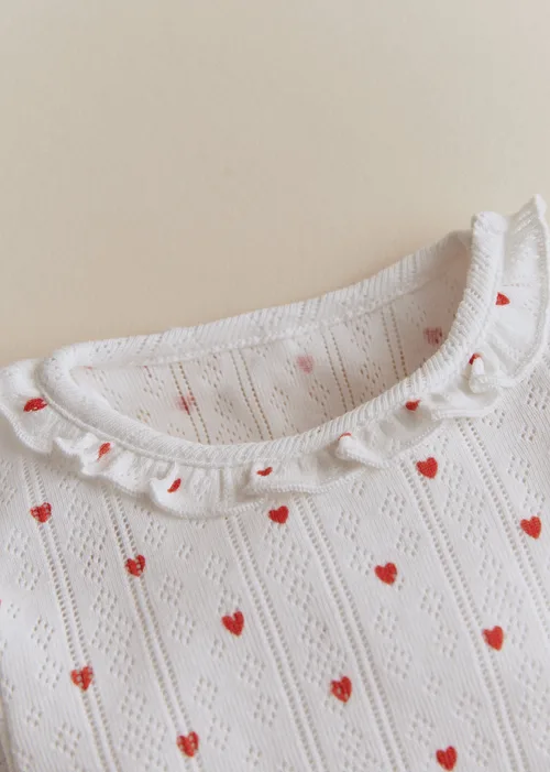 Ensemble Aimie - Imprimé Coeur Rouge — image 2