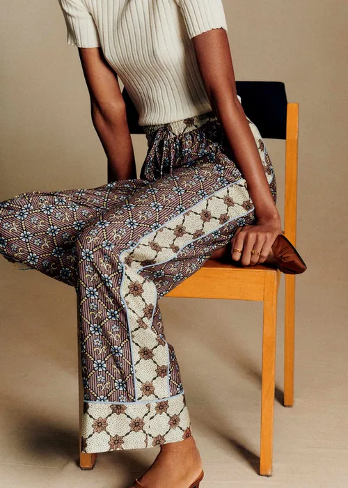 Pantalon Fabbio - Sézane x Antoinette Poisson - Imprimé Coeur Garance — image 4
