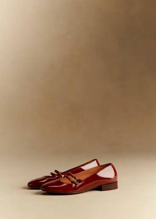Ballerines Low Ninon - Acajou Vernis — image 5
