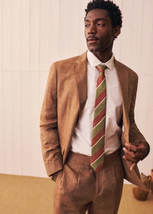 Veste Terence - Camel Chiné — image 5