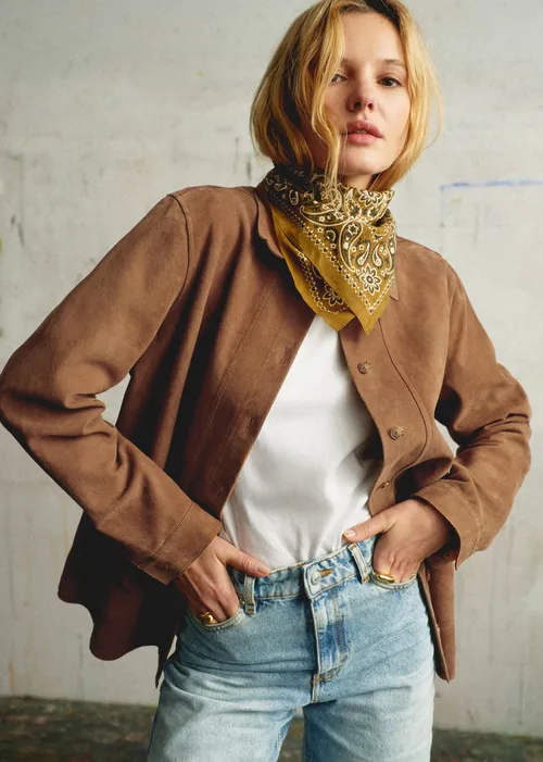 Foulard Gaston - Imprimé Bandana Kaki — image 5