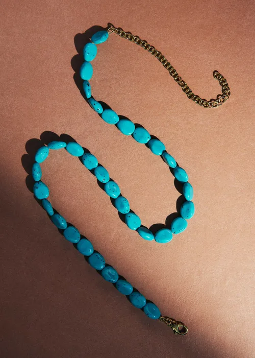 Ceinture Ondine - Bleu Turquoise — image 3