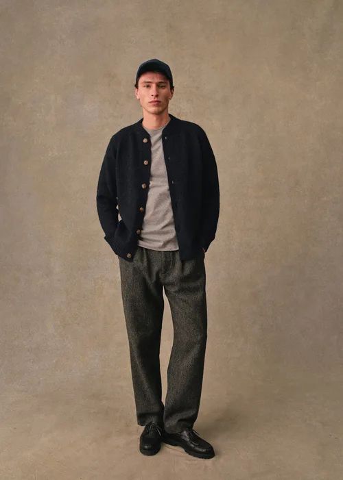 Gilet Trudel - Marine Moucheté — image 6
