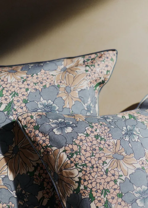 Coussin Imprimé - Petit Modèle - Imprimé Bleu des Prés — image 3