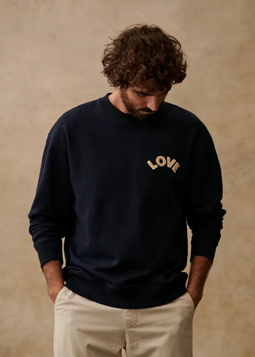 Sweatshirt Love - Marine