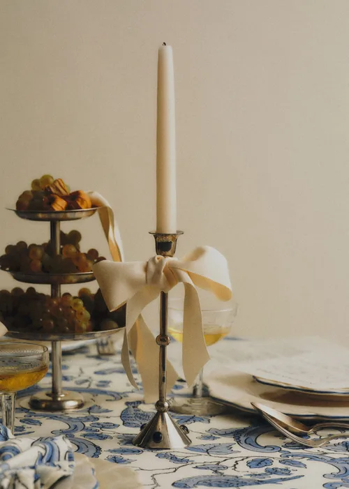 Nappe - Sézane x Antoinette Poisson - Imprimé Oiseaux Bleus — image 3