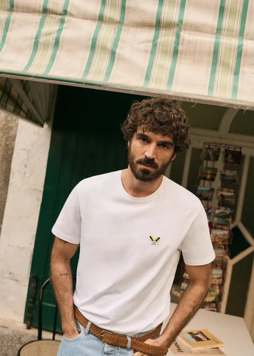 T-Shirt Raquettes de Plage - Blanc — image 5