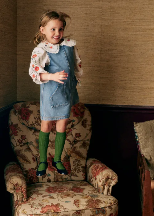 Robe Alexia - Denim bleu clair — image 3