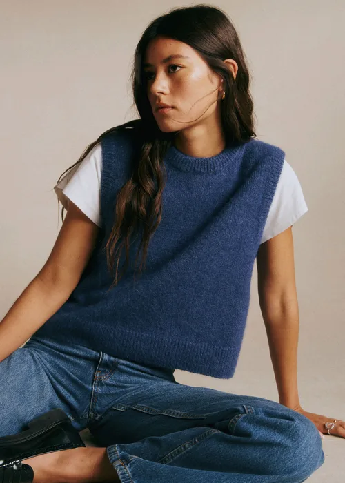 Pull Samuel - Bleu Nuit - Création Rose — image 3