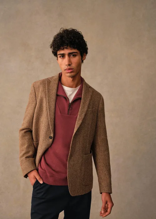 Veste Riddle - Chevrons Camel — image 9