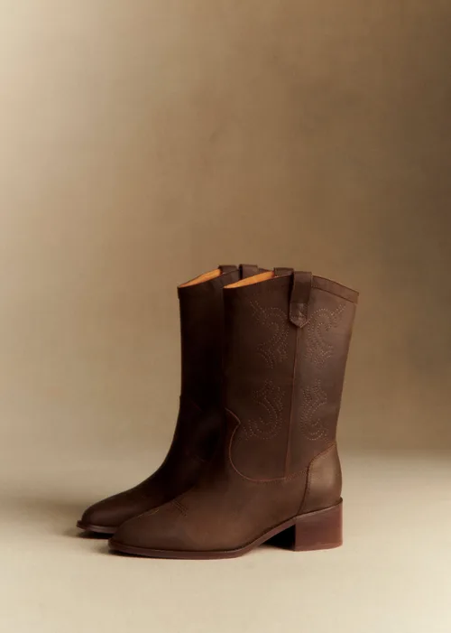 Bottines Low Ivana - Taupe Nubuck — image 5