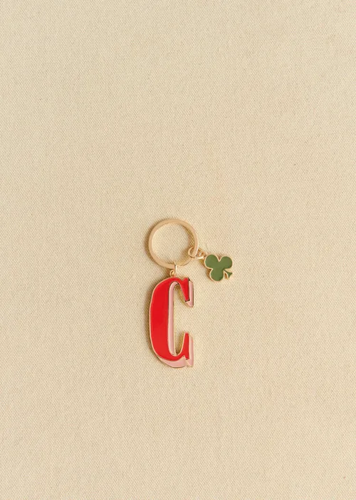 Porte-Clé Abécédaire - Lettre C - Rouge — image 3