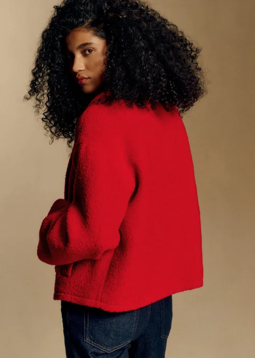 Manteau Ambre - Rouge Vif — image 4