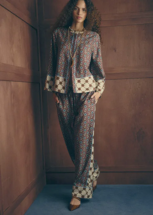 Blouse Lumilis - Sézane x Antoinette Poisson - Imprimé Coeur Garance — image 3