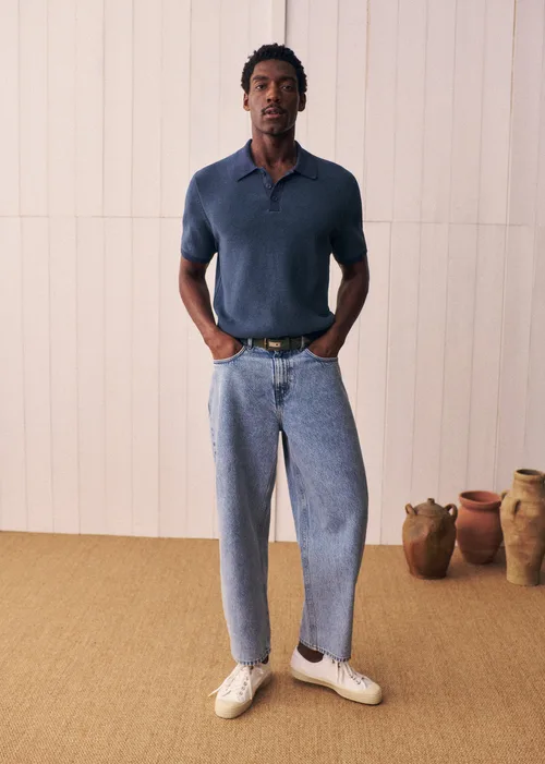 Polo Maille Gael - Marine — image 6