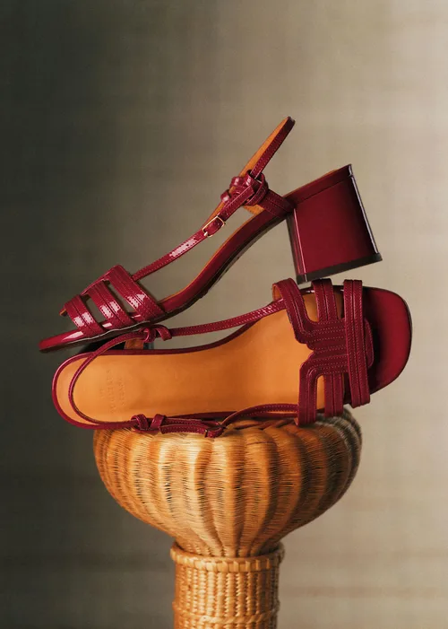 Sandales Josepha - Cerise Vernis — image 5