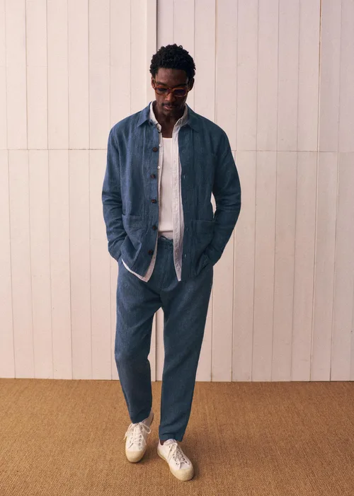 Veste Will Lin - Bleu Chiné — image 5