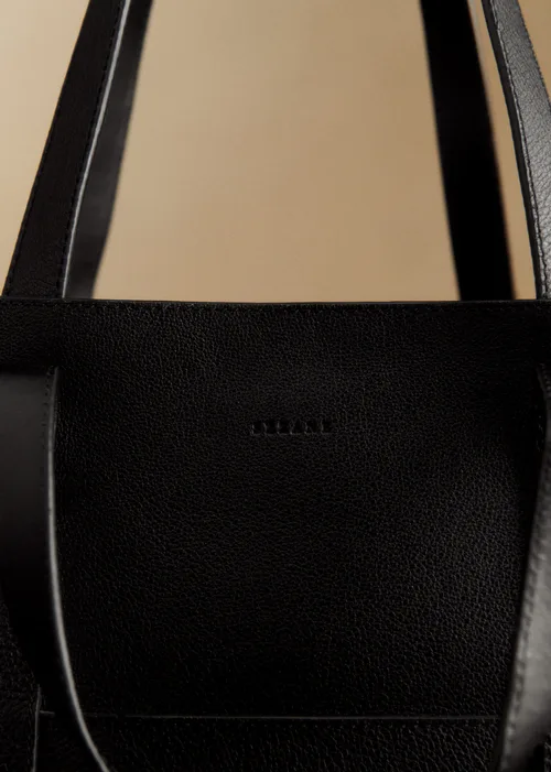 Cabas Maxi Gabin - Noir Grainé — image 6