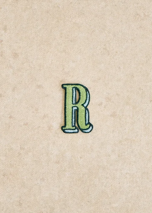 Lettre R Vert