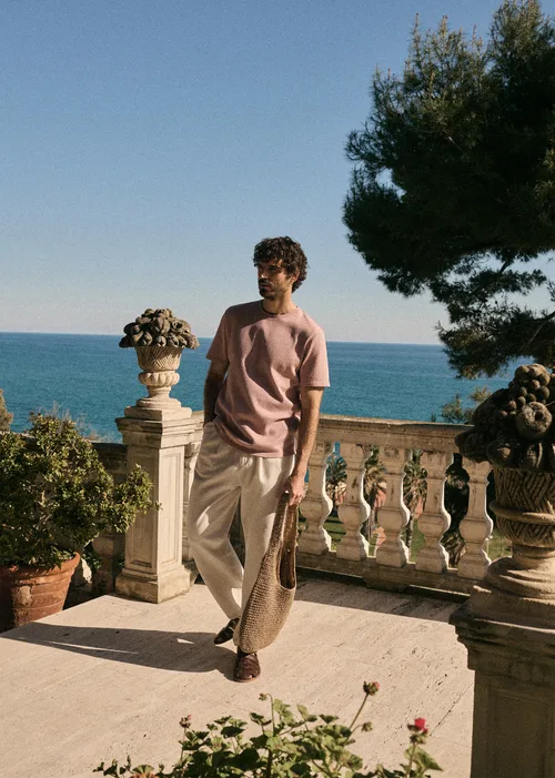 T-Shirt Celan - Vieux Rose — image 6
