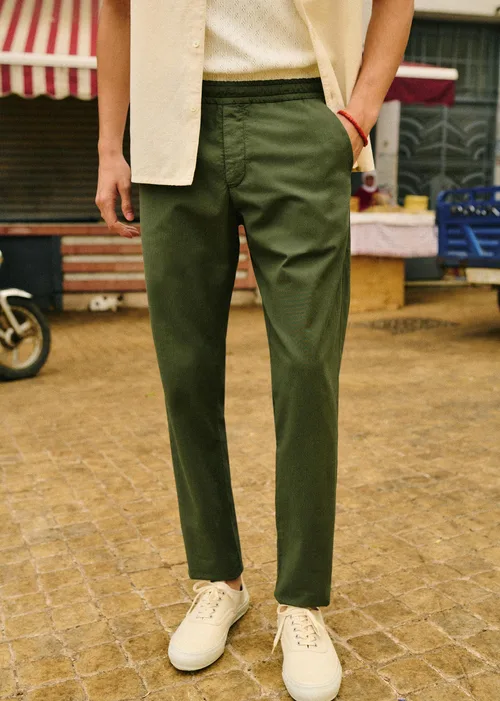 Pantalon Danny Seersucker - Kaki