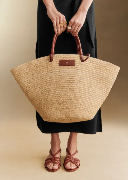 Sandales Low Rosa - Cuir Naturel Lisse Tressé — image 5