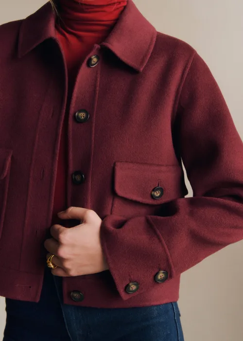Veste Terry - Bordeaux — image 3