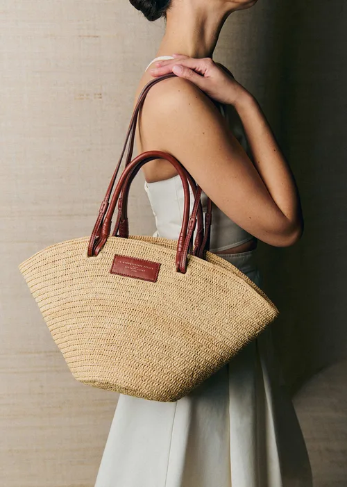 Panier Justine - Raphia Naturel — image 3