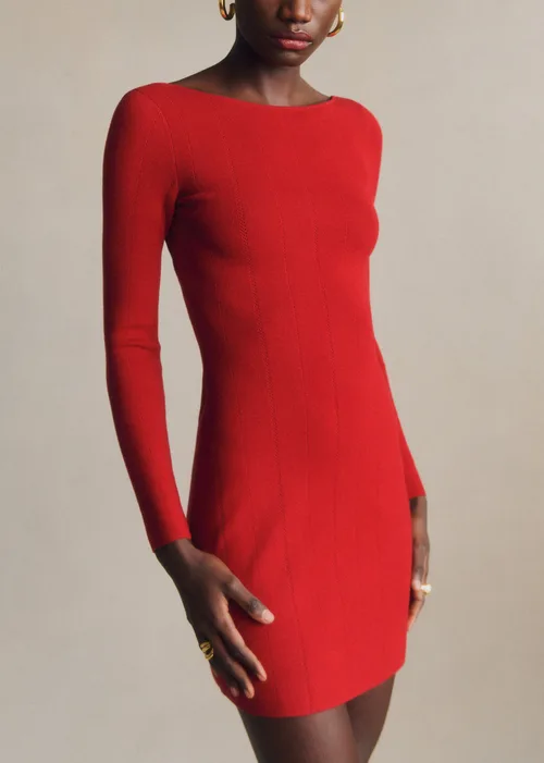 Robe Livie - Rouge Foncé