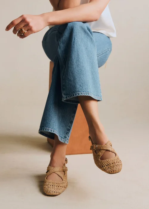 Ballerines Low Nala - Naturel Textile Tressé — image 4