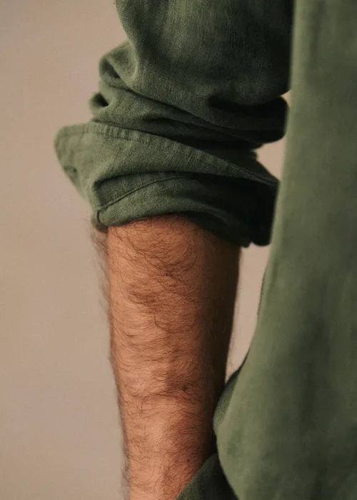 Chemise Charlie Lin - Kaki — image 5