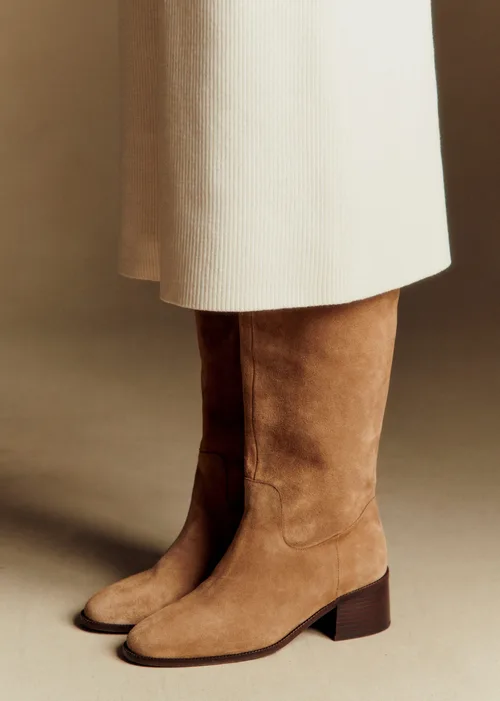 Cuissardes Low Molly - Taupe Clair — image 3