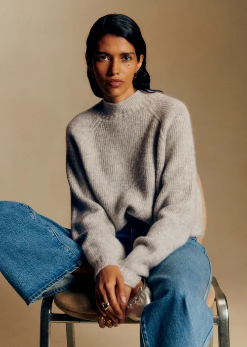 Pull Otis - Gris Chiné Clair