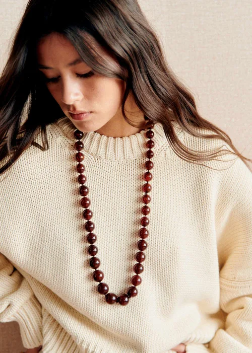 Collier Greta - Brun — image 3